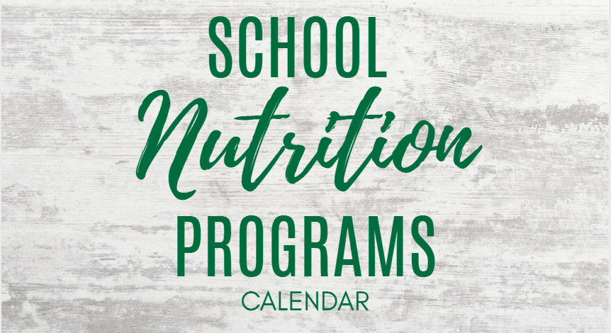 2025–2026 School Nutrition Programs Calendar
